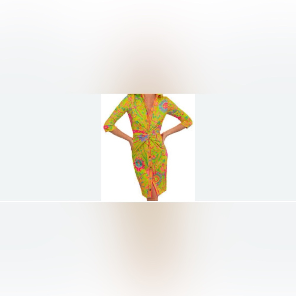 Gretchen Scott Magic Carpet Twist & Shout dress. Size L.   EUC